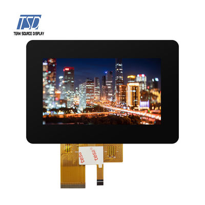 4.3 ইঞ্চি 800*480 রেজোলিউশন IPS গ্লাস TFT LCD ডিসপ্লে মডিউল RGB 24bits
