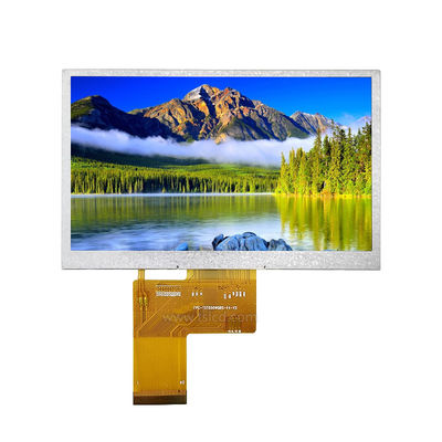 শিল্প ডিভাইসের জন্য 5 ইঞ্চি ST7252 IC 300nits অনুভূমিক LCD ডিসপ্লে