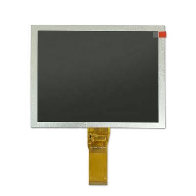 12 O'clock 8.0 ইঞ্চি 800x600 Screen LCD প্যানেল RGB-24bit ইন্টারফেস 24LEDs শিল্প অ্যাপ্লিকেশনের জন্য