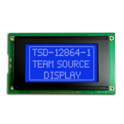 128x64 Pcb COB LCD মডিউল গ্রাফিক মনো 5V S6B0107 ড্রাইভার