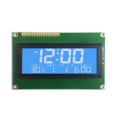 20x4 অক্ষর LCD মডিউল 0.6x0.6 ডট পিচ 1/16 DUTY ড্রাইভ মোড