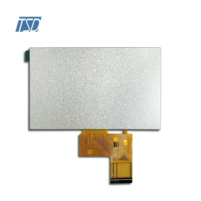 সূর্যালোক পাঠযোগ্য 800xRGBx480 5'' RGB ইন্টারফেসের সাথে TN TFT LCD মডিউল