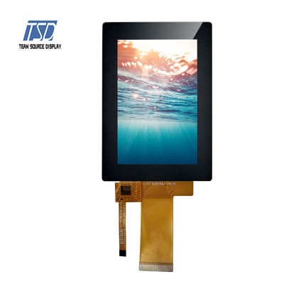 MCU SPI RGB ইন্টারফেসের সাথে ILI9488 IC 3.5 ইঞ্চি 320x480 380nits TFT LCD ডিসপ্লে মডিউল