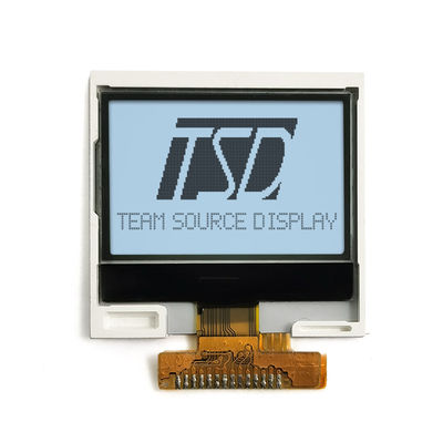 96x64 FSTN ট্রান্সফ্লেক্টিভ পজিটিভ LCD ডিসপ্লে মডিউল COG গ্রাফিক একরঙা