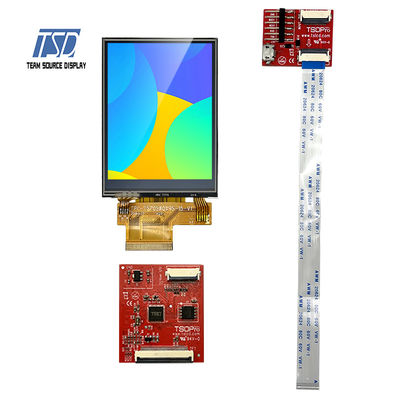 হোয়াইট গুডস 2.8 ইঞ্চি QVGA ট্রান্সমিসিভ TN UART LCD মডিউল 240x320 300nits