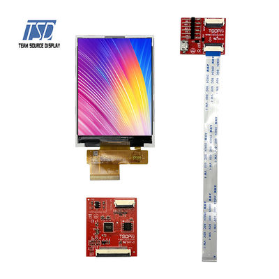 3.2 ইঞ্চি 240x320 ST7789V IC UART LCD মডিউল 300nits Transmissive TN