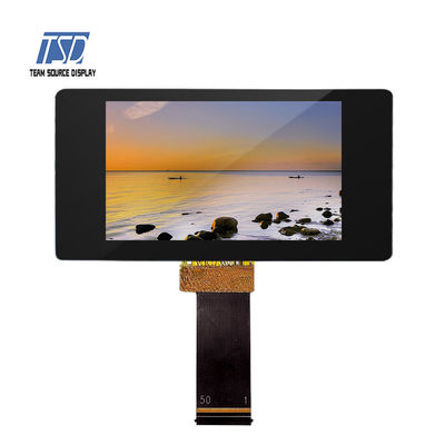 কালো মাস্ক প্রযুক্তি সহ 5 ইঞ্চি 800xRGBx480 RGB ইন্টারফেস IPS TFT LCD ডিসপ্লে