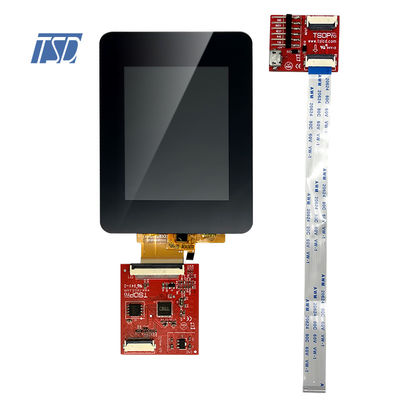 3.2'' UART প্রোটোকল 240x320 Res Lcd Capacitive Screen HMI ইন্টারফেস CTP সহ