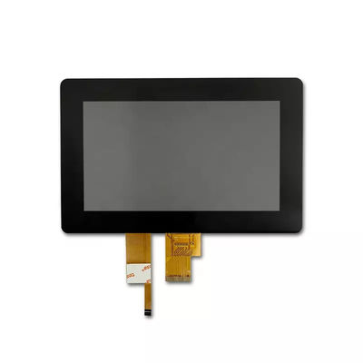 সম্পূর্ণ দেখার কোণ 7.0 ইঞ্চি 1024x600 IPS TFT LCD ডিসপ্লে LVDS ইন্টারফেস CTP সহ