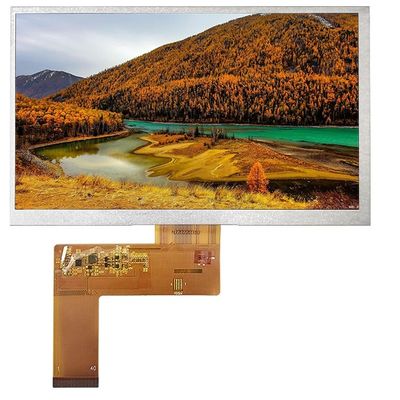 ক্যাপাসিটিভ টাচ TFT LCD ডিসপ্লে মডিউল 7 ইঞ্চি 500 Nits 800x480 RGB সহ TSD