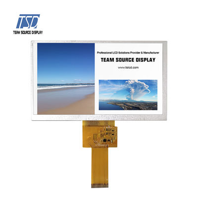 TSD কাস্টম 7 ইঞ্চি CTP TFT LCD ডিসপ্লে মডিউল 1000 Nits 800x480 PN TST070MIWN-10