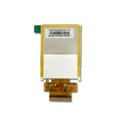মিনি TFT LCD ডিসপ্লে ILI9341 ড্রাইভার SPI ইন্টারফেস 400 Cd/M2 2.4 ইঞ্চি 240x320