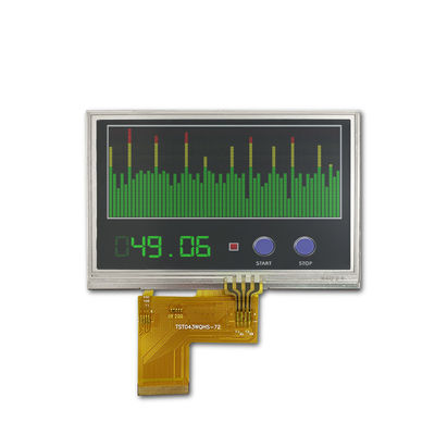 RTP TFT LCD টাচ স্ক্রীন ডিসপ্লে 4.3 ইঞ্চি 480x272 রেজোলিউশন