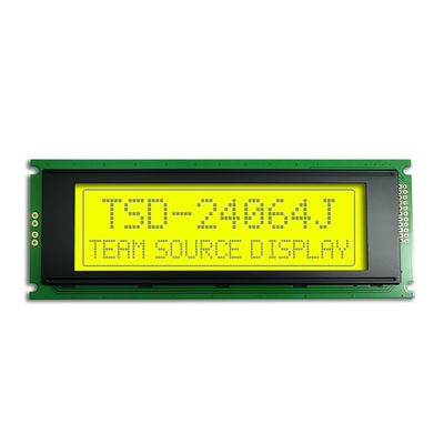6H ভিউইং COB LCD মডিউল একরঙা T6963C ড্রাইভার 240x64 ডট