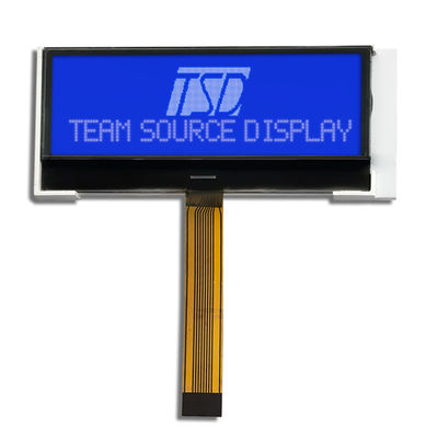 Mnochrome COG LCD ডিসপ্লে 12832, ছোট Lcd মনিটর 70x30x5mm আউটলাইন