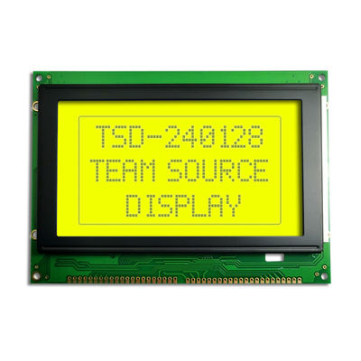 240X128 STN হলুদ নীল পজিটিভ COB গ্রাফিক একরঙা LCD স্ক্রীন ডিসপ্লে মডিউল