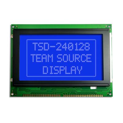 240X128 STN হলুদ নীল পজিটিভ COB গ্রাফিক একরঙা LCD স্ক্রীন ডিসপ্লে মডিউল