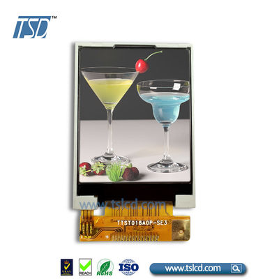1.77 ইঞ্চি SPI ইন্টারফেস TN TFT LCD ডিসপ্লে মডিউল 128xRGBx160