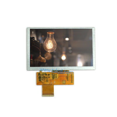 ST7257 IC সহ RGB ইন্টারফেস 5 ইঞ্চি 480x272 300nits TFT LCD ডিসপ্লে স্ক্রীন