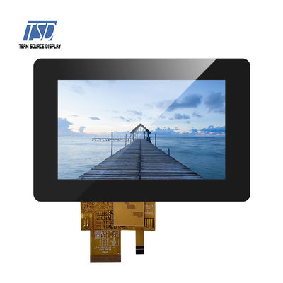 TTL ইন্টারফেস TFT LCD স্ক্রীন সহ ILI5480 IC 500nits 5 ইঞ্চি TFT LCD ডিসপ্লে 800x480