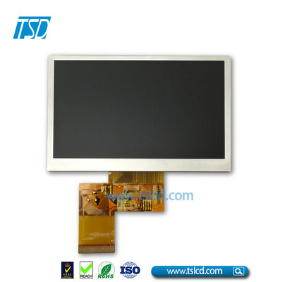 4.3'' 4.3 ইঞ্চি 800xRGBx480 রেজোলিউশন RGB ইন্টারফেস আউটডোর IPS TFT LCD ডিসপ্লে মডিউল