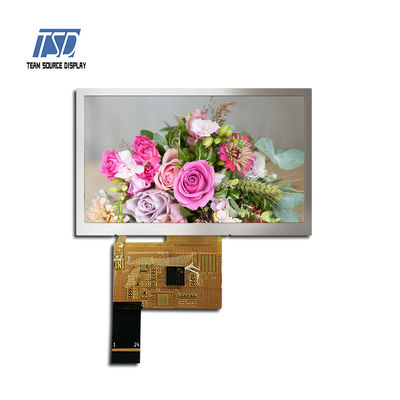 4.3'' 4.3 ইঞ্চি 480xRGBx272 রেজোলিউশন SPI ইন্টারফেস আউটডোর IPS TFT LCD ডিসপ্লে মডিউল