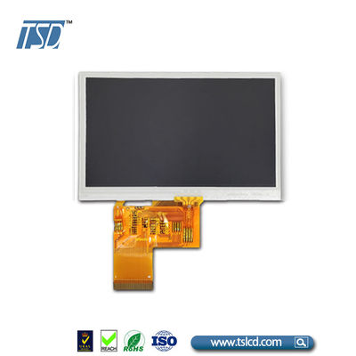 4.3'' 4.3 ইঞ্চি 480xRGBx272 রেজোলিউশন MCU ইন্টারফেস TN TFT LCD ডিসপ্লে মডিউল