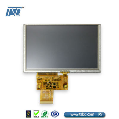 5'' 5 ইঞ্চি 800xRGBx480 রেজোলিউশন RGB ইন্টারফেস TN TFT LCD ডিসপ্লে মডিউল