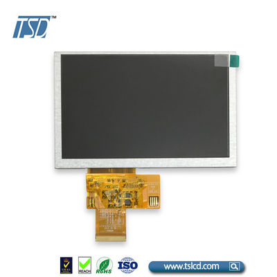 800xRGBx480 LVDS ইন্টারফেস IPS TFT LCD ডিসপ্লে 5 ইঞ্চি
